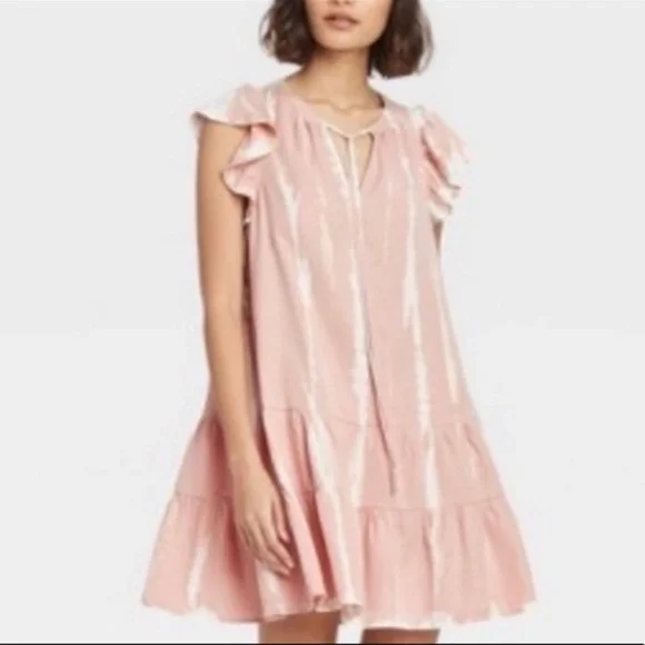 Knox Rose Tiered Tie Dye Dress - Picture 2 of 7